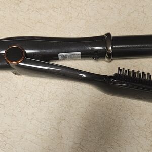 Sleek Black Hair Styling Brush
